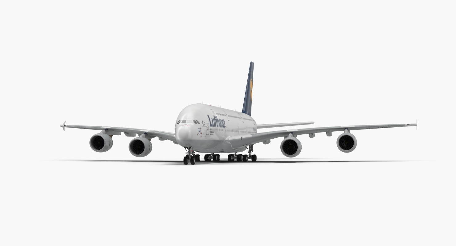 Airbus A380 1000 Air France 3D